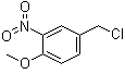 structure of CAS# 6378-19-4, 3-Nitro-4-methoxybenzyl chloride