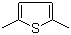 structure of CAS# 638-02-8, 2,5-Dimethylthiophene