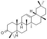 beta-Amyrone molecular structure (CAS 638-97-1)