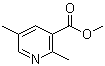 2,5-Dimethyl-3-pyridinecarboxylic acid methyl ester molecular structure (CAS 63820-72-4)