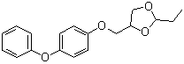 CAS # 63837-33-2, Diofenolan, 2-Ethyl-4-[(4-phenoxyphenoxy)methyl]-1,3-dioxolane, Aware