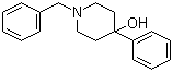 structure of CAS# 63843-83-4, 1-Benzyl-4-phenylpiperidin-4-ol