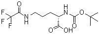 N2-[(1,1-Dimethylethoxy)carbonyl]-N5-(2,2,2-trifluoroacetyl)-L-ornithine molecular structure (CAS 63865-89-4)