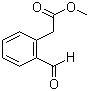 structure of CAS# 63969-83-5, Methyl 2-(2-formylphenyl)acetate
