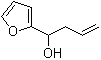 alpha-(2-丙烯基)-2-呋喃甲醇分子结构 (CAS 6398-51-2)