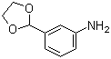 3-(1,3-Dioxolan-2-yl)aniline molecular structure (CAS 6398-87-4)