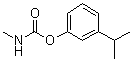 3-Isopropylphenyl N-methylcarbamate molecular structure (CAS 64-00-6)