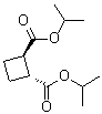 CAS # 64011-75-2, trans-1,2-Cyclobutanedicarboxylic acid bis(1-methylethyl) ester