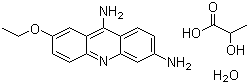 structure of CAS# 6402-23-9, Ethacridine lactate monohydrate