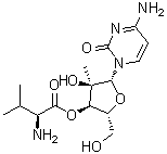 CAS # 640281-90-9, Valopicitabine, L-Valine, 3'-ester with 2'-C-methylcytidine