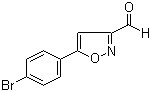 structure of CAS# 640292-04-2, 5-(4-Bromophenyl)-3-isoxazolecarboxaldehyde