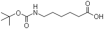 structure of CAS# 6404-29-1, Boc-6-aminohexanoic acid