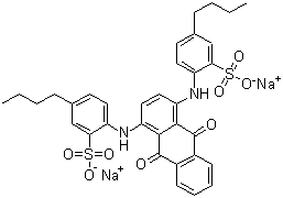 Acid Green 27 molecular structure (CAS 6408-57-7)