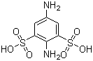2,5-Diaminobenzene-1,3-disulfonic acid molecular structure (CAS 6409-48-9)