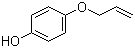 structure of CAS# 6411-34-3, 4-Allyloxyphenol
