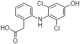 structure of CAS# 64118-84-9, 4'-羟基双氯芬酸