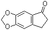 structure of CAS# 6412-87-9, 5,6-Methylenedioxy-1-indanone