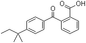 CAS 登录号：64164-99-4, 2-(4-叔戊基苯甲酰基)苯甲酸