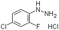 structure of CAS# 64172-78-7, 4-氯-2-氟苯肼盐酸盐