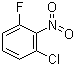 2-氯-6-氟硝基苯分子结构 (CAS 64182-61-2)