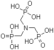 structure of CAS# 6419-19-8, Amino tris(methylene phosphonic acid)