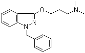 苄达明分子结构 (CAS 642-72-8)