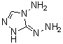 structure of CAS# 6421-06-3, 4-Amino-2,4-dihydro-3H-1,2,4-triazol-3-one hydrazone