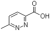 6-甲基-3-哒嗪羧酸分子结构 (CAS 64210-60-2)