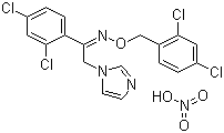 structure of CAS# 64211-46-7, Oxiconazole nitrate