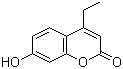 structure of CAS# 64231-10-3, 4-Ethyl-7-hydroxycoumarin