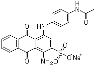 酸性蓝 40分子结构 (CAS 6424-85-7)