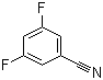 3,5-二氟苯甲腈分子结构 (CAS 64248-63-1)