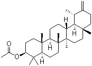 structure of CAS# 6426-43-3, Taraxasterol acetate