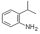 structure of CAS# 643-28-7, 2-Isopropylaniline