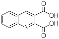structure of CAS# 643-38-9, 2,3-Quinoline dicarboxylic acid
