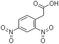 2,4-二硝基苯乙酸分子结构 (CAS 643-43-6)