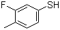 structure of CAS# 64359-35-9, 3-Fluoro-4-methylthiophenol
