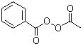 Acetyl benzoyl peroxide molecular structure (CAS 644-31-5)