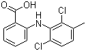 CAS 登录号：644-62-2, 甲氯芬那酸, 甲氯灭酸, 2-[(2,6-二氯-3-甲基苯基)氨基]苯甲酸