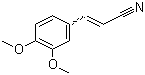 3,4-二甲氧基肉桂酸分子结构 (CAS 6443-72-7)