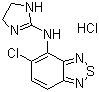 structure of CAS# 64461-82-1, Tizanidine hydrochloride
