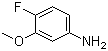 structure of CAS# 64465-53-8, 4-Fluoro-3-methoxyaniline