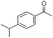 structure of CAS# 645-13-6, 4'-Isopropylacetophenone