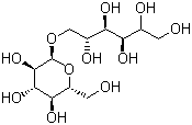 Isomalt molecular structure (CAS 64519-82-0)