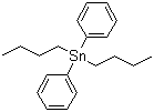 structure of CAS# 6452-61-5, Dibutyldiphenyltin