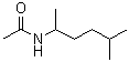N-(1,4-二甲基戊基)乙酰胺分子结构 (CAS 64524-77-2)