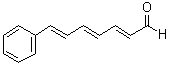 CAS 登录号：6460-63-5, 7-苯基-2,4,6-庚三烯醛