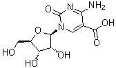 胞苷-5-羧酸分子结构 (CAS 64623-37-6)