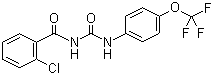 structure of CAS# 64628-44-0, Triflumuron