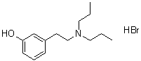 CAS # 64656-40-2, 3-[2-(Dipropylamino)ethyl]phenol hydrobromide